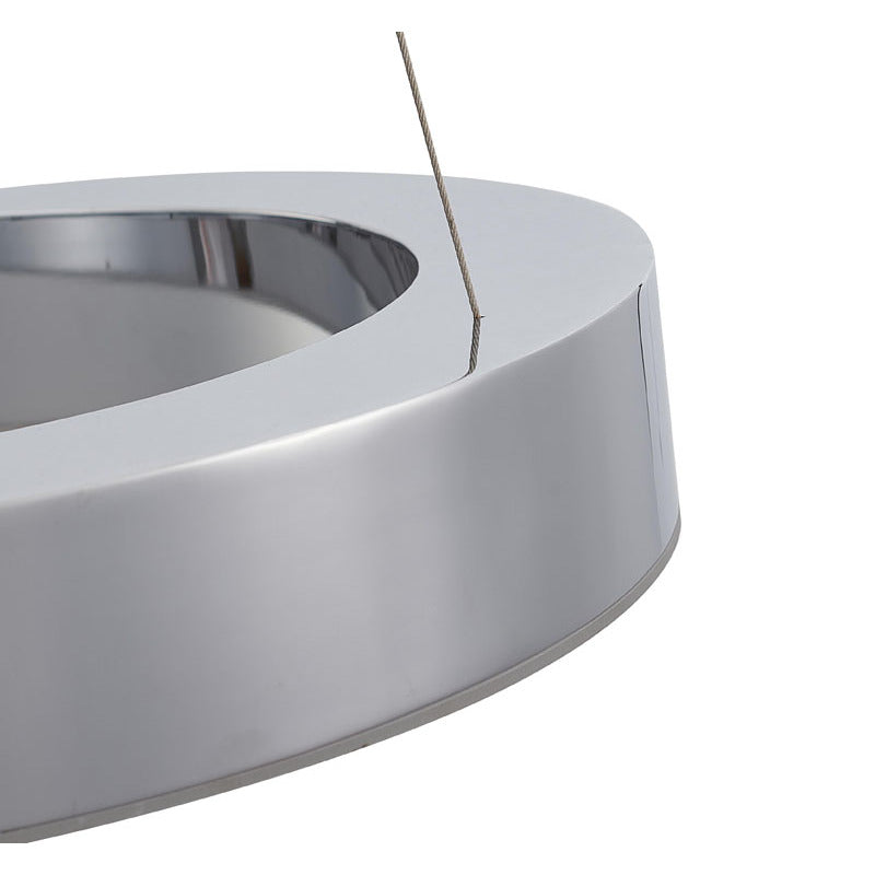 Modern Halo Round LED Chandelier