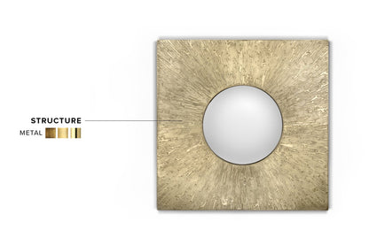 Huli Square Mirror