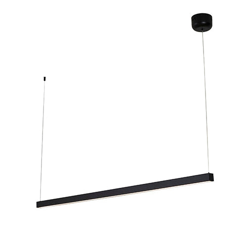 Linear LED Stick Chandelier