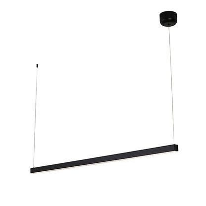 Linear LED Stick Chandelier