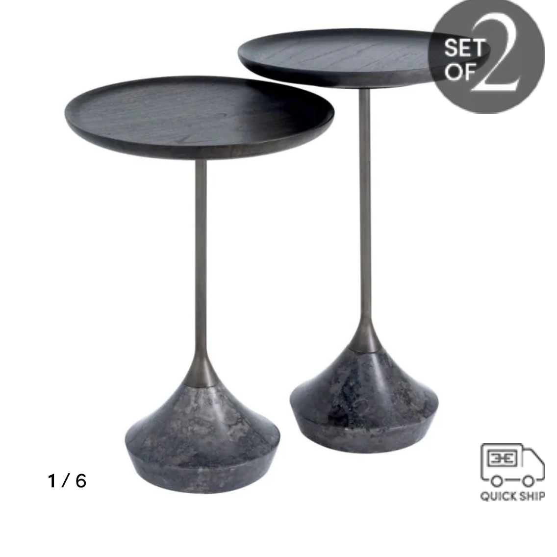 Side Table Puglia set of 2