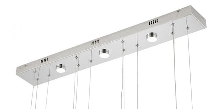 Modern Crystal Island Chandelier