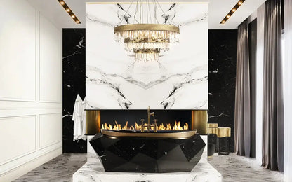 Diamond Marble Bathtub