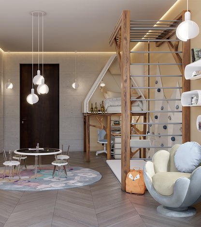 Periwinkle Pendant Lamp