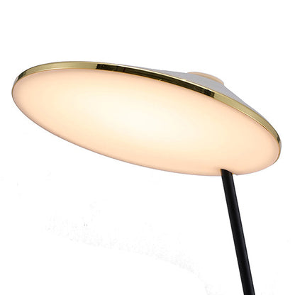 Black & Brass LED Floor Lamp