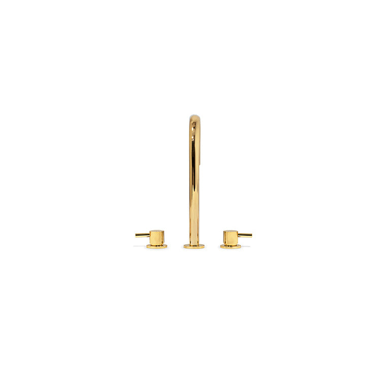 Origin Gold Three Hole Mixer Tap