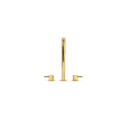 Origin Gold Three Hole Mixer Tap