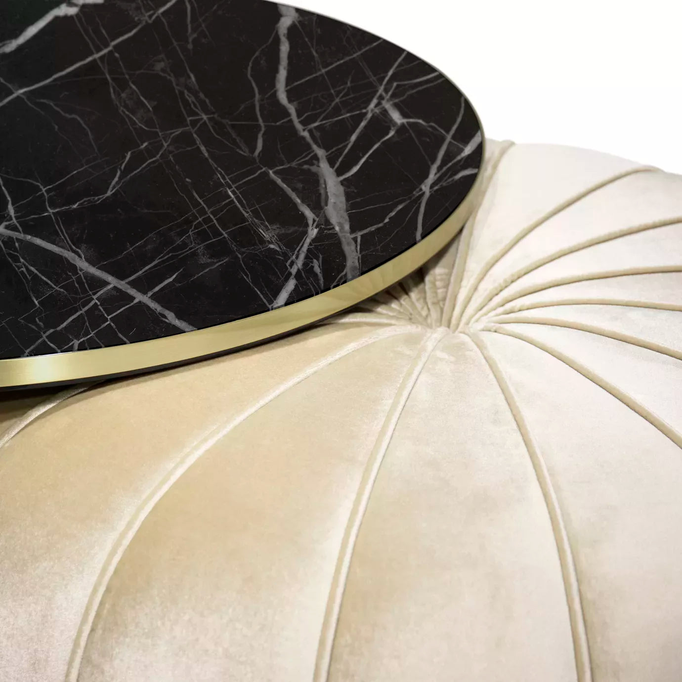 Embrace Sahara Noir Marble Coffee Table