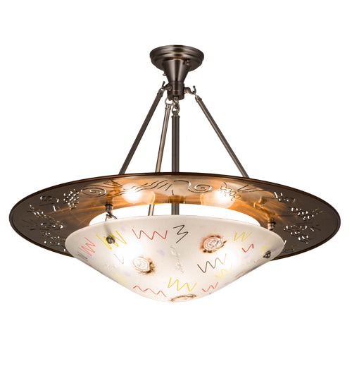 Supernova Inverted Pendant by Meyda Lighting