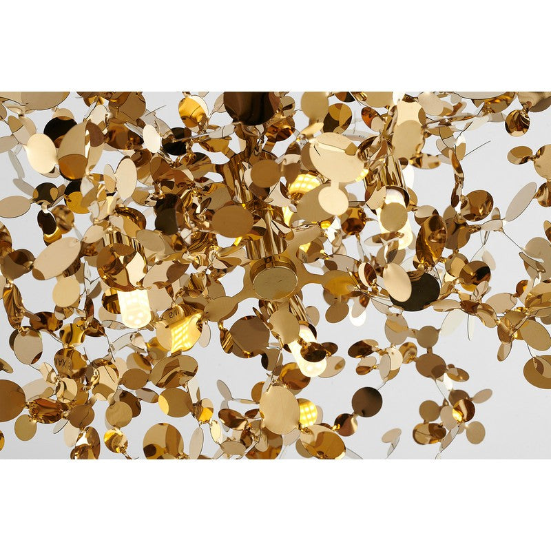 Chrome Sparkle Confetti Pendant Light