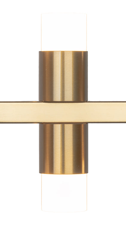 Metal & Glass LED Chandelier