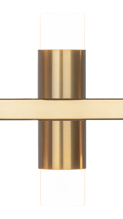 Metal & Glass LED Chandelier