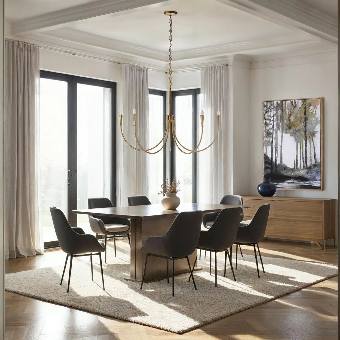 Brass Ceiling Light