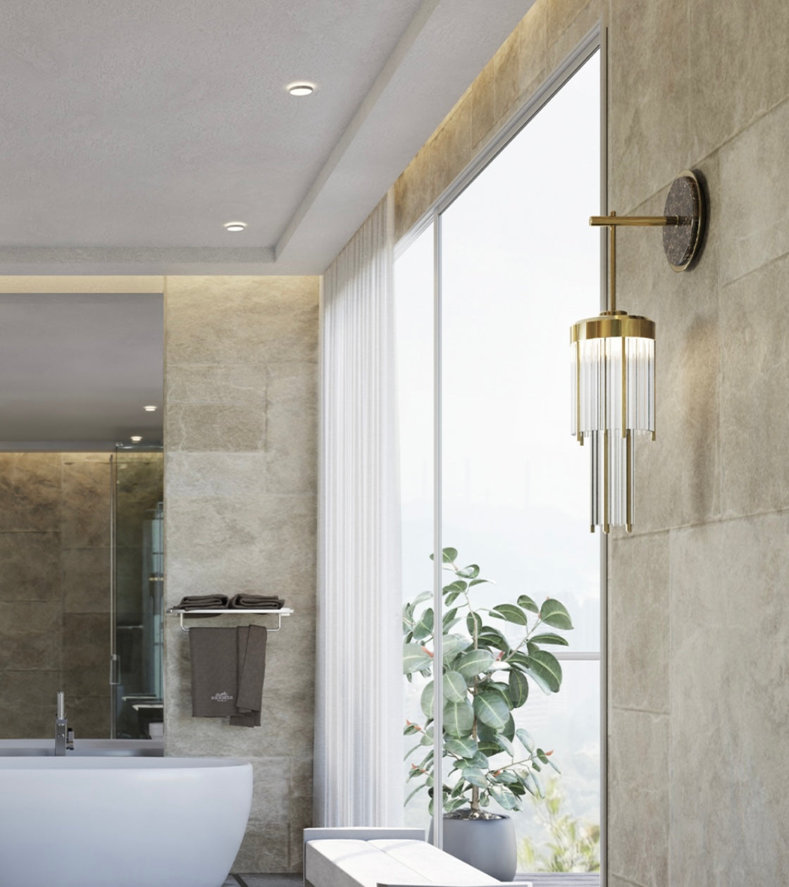 Pharo II Small Wall Lamp by Luxxu