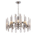 2 Tier Gold/Chrome Chandelier
