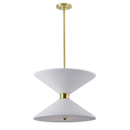 Satin Brass Pendant Light