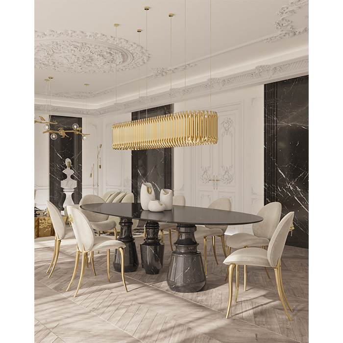 Pietra Oval XL Dining Table