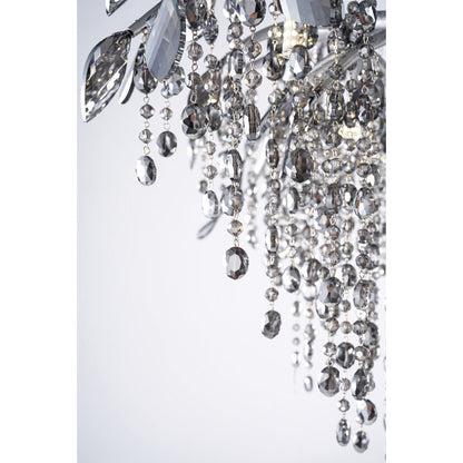 Antique Silver Branch Chandelier