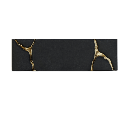 Lapiaz Black Bed & Headboard