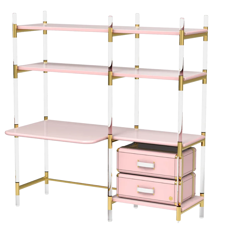 Puzzled Bookcase/Desk