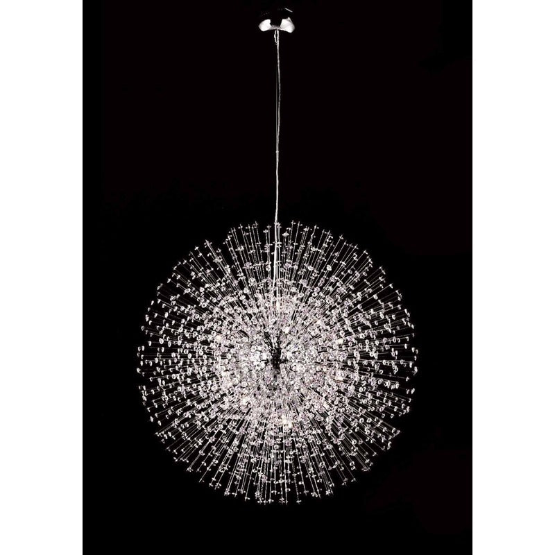 Sputnik Chandelier With Crystal Beaded