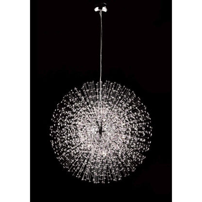 Sputnik Chandelier With Crystal Beaded