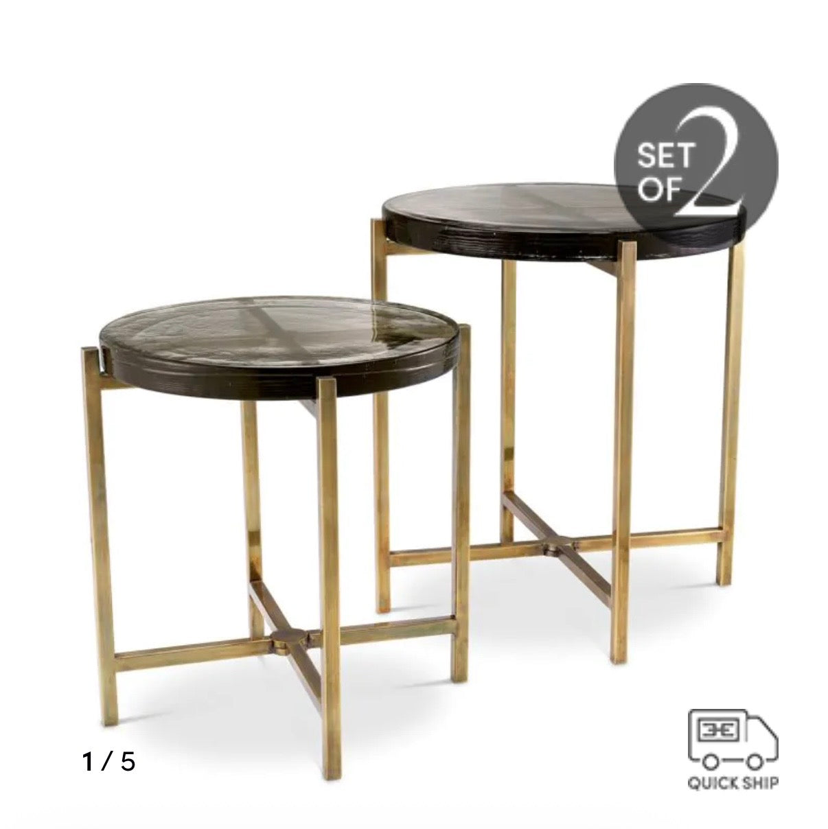 Side Table Haymann set of 2