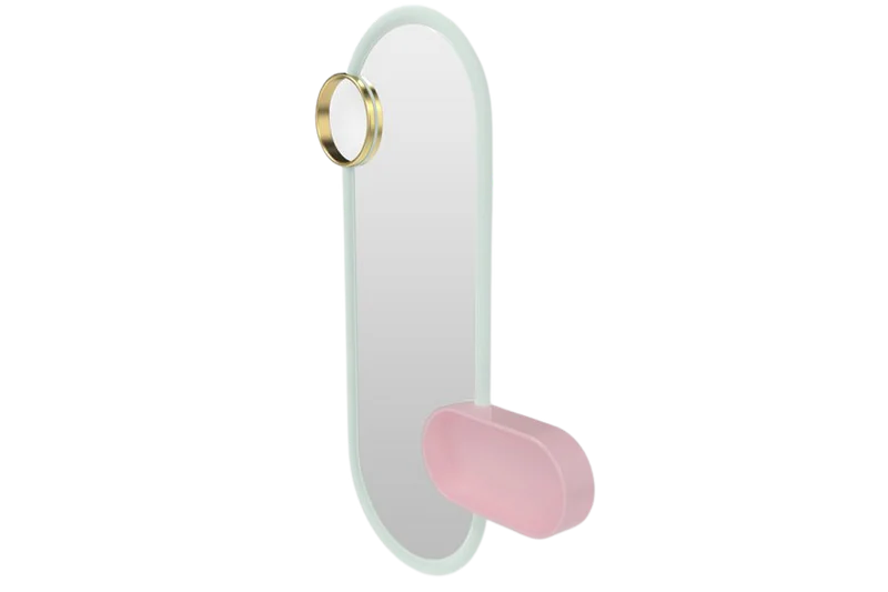 Bubble Gum Big Mirror