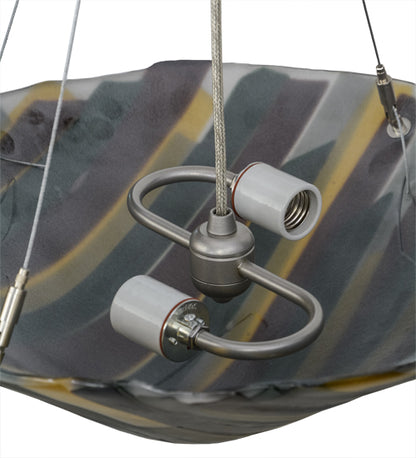 18"W Metro Fusion Penna Di Pavone Pendant by Meyda Lighting