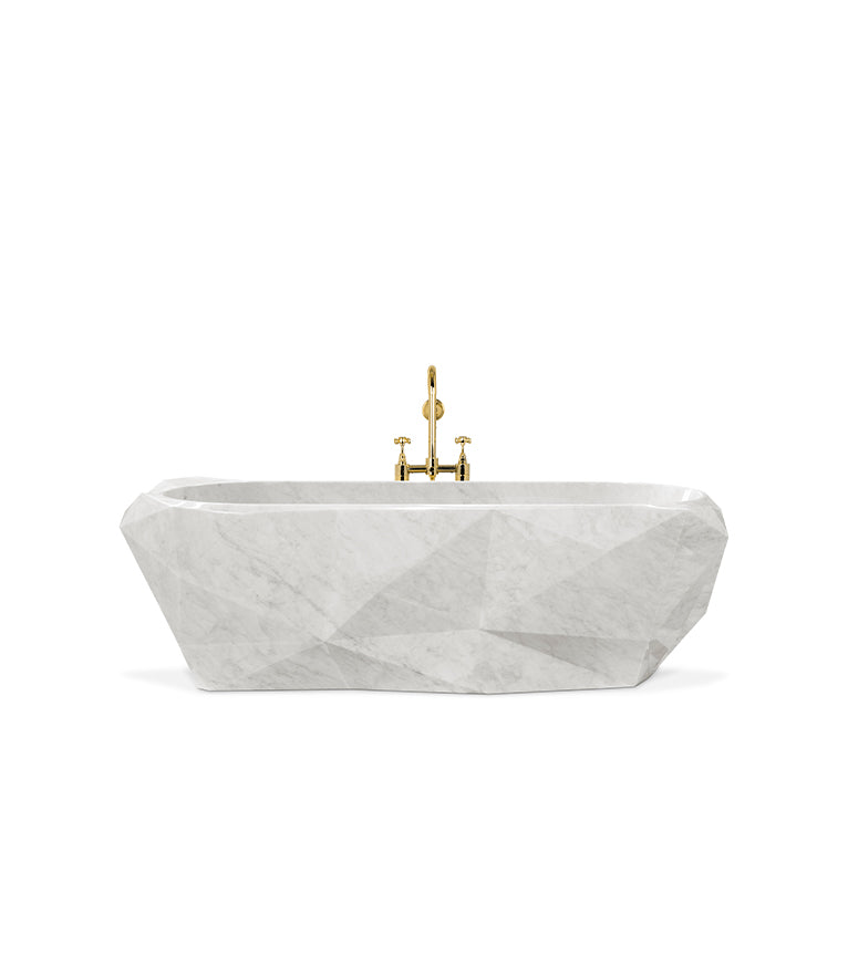 Diamond Marble Bathtub