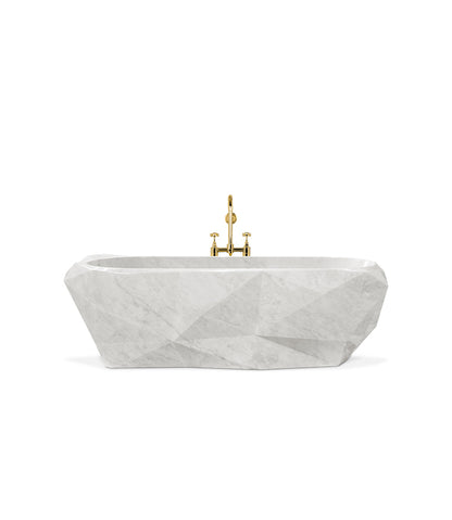 Diamond Marble Bathtub