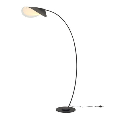 Matte Black Iron Floor Lamp