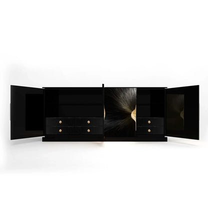 Celine Straw Cabinet