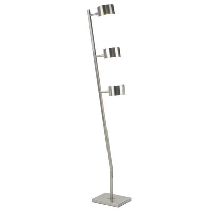 3 Drum Metal Shades Floor Lamp