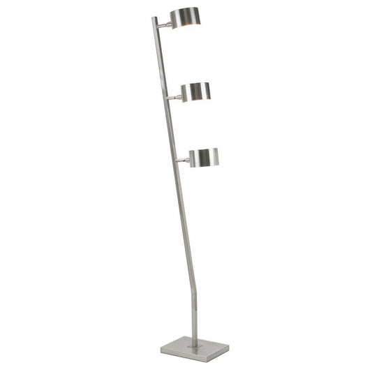 3 Drum Metal Shades Floor Lamp