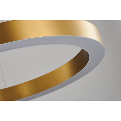 Modern Halo Round LED Chandelier