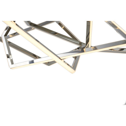 Black LED Chandelier With White Acrylic Diffusers