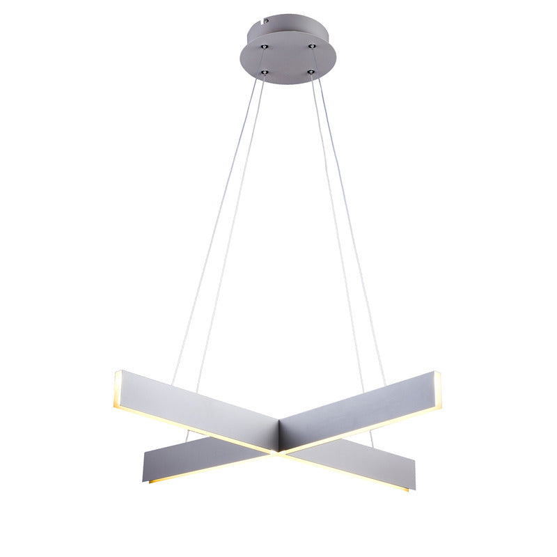 X-Shaped LED Chandelier