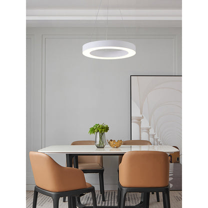 Modern Halo Round LED Chandelier