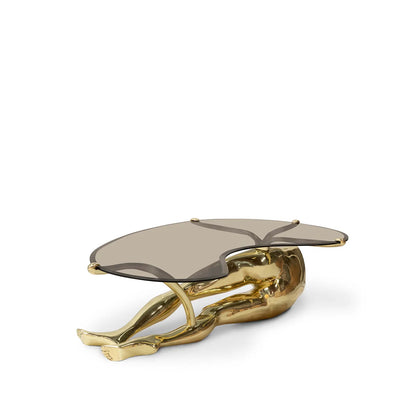 Tabu Polished Brass Coffee Table