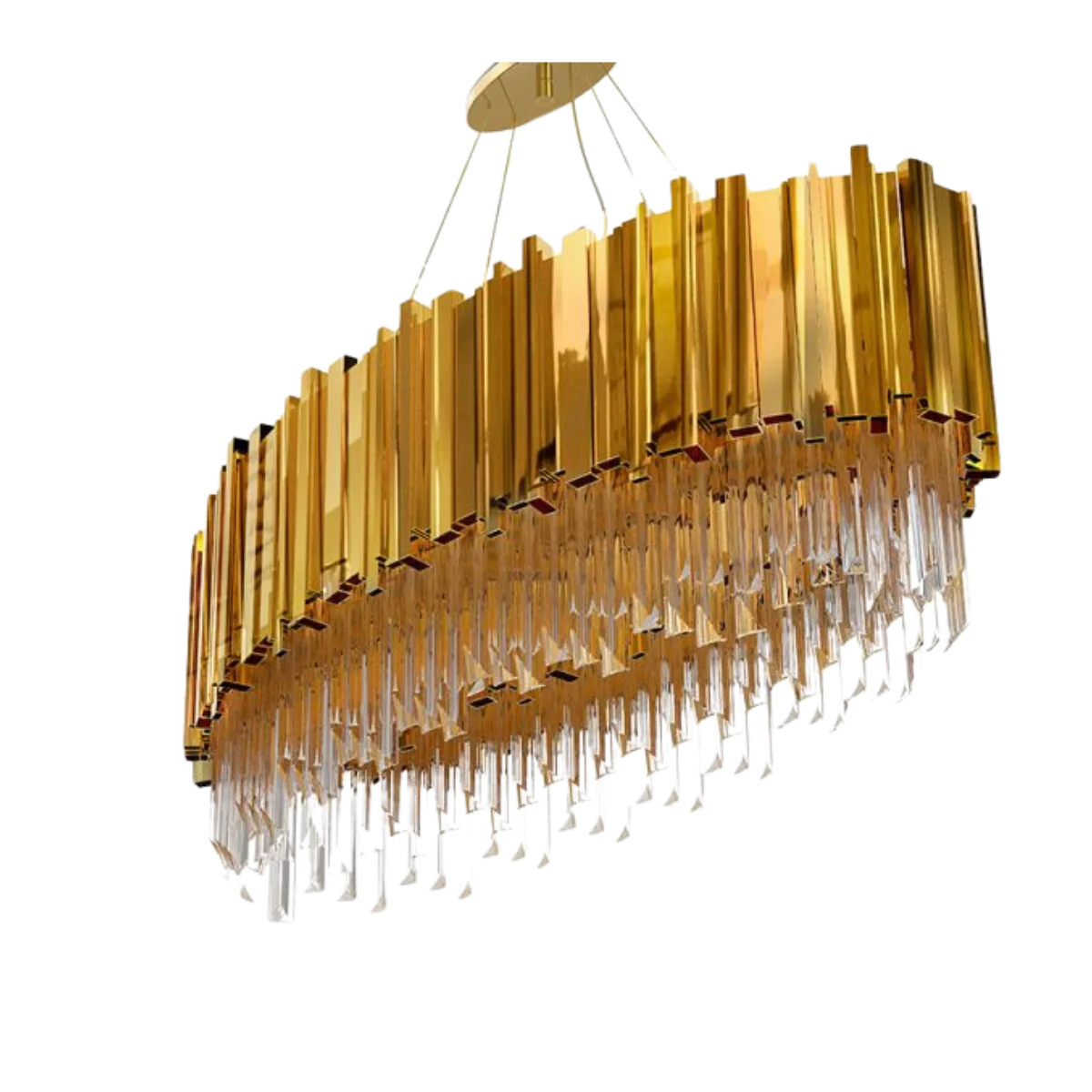 Empire Oval Suspension by Luxxu