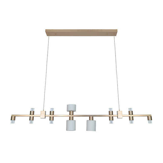 Metal & Glass LED Chandelier