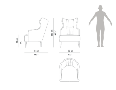 Iguazu Wingback Chair