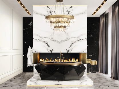 Diamond Marble Bathtub