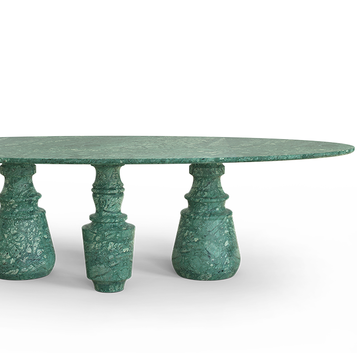 Pietra Oval XL Dining Table