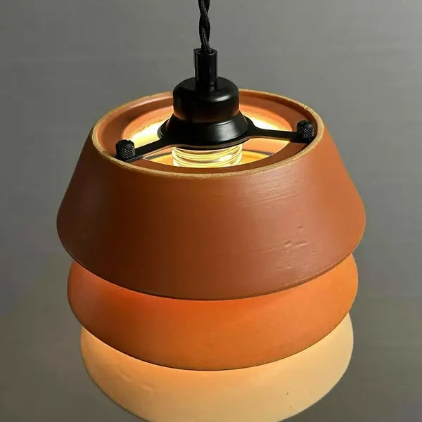 Ceramic Pendant Light - Close view