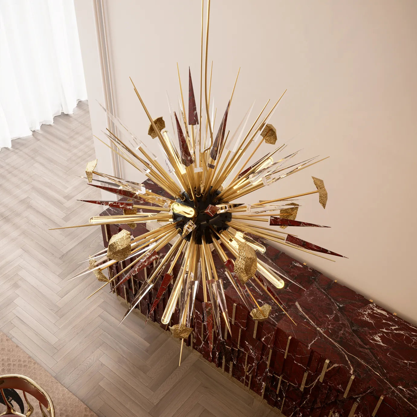 Outburst Chandelier by Boca do Lobo