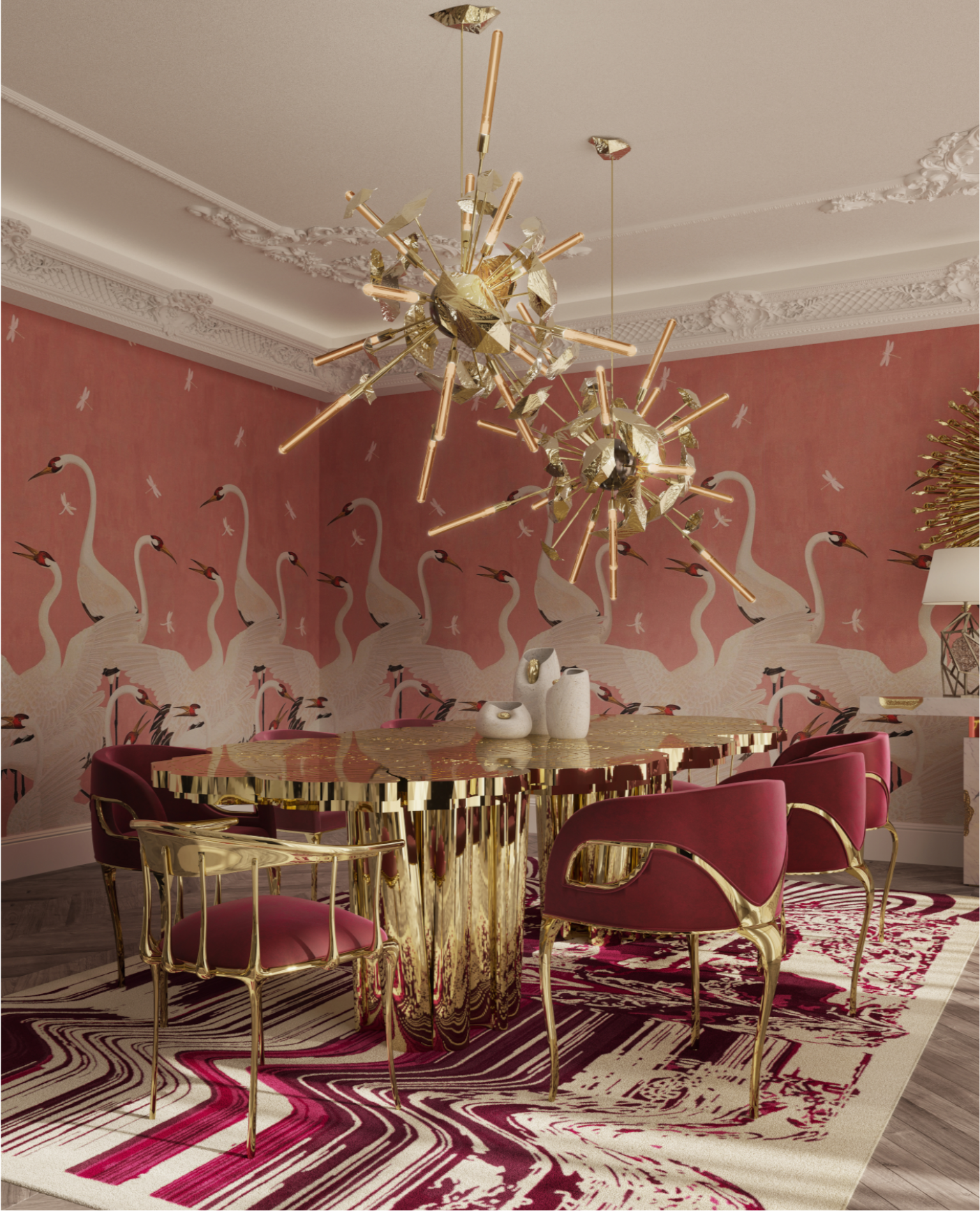 Supernova Chandelier by Boca do Lobo