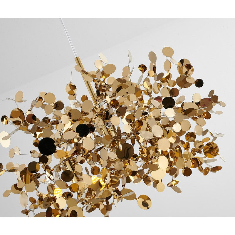 Chrome Sparkle Confetti Pendant Light