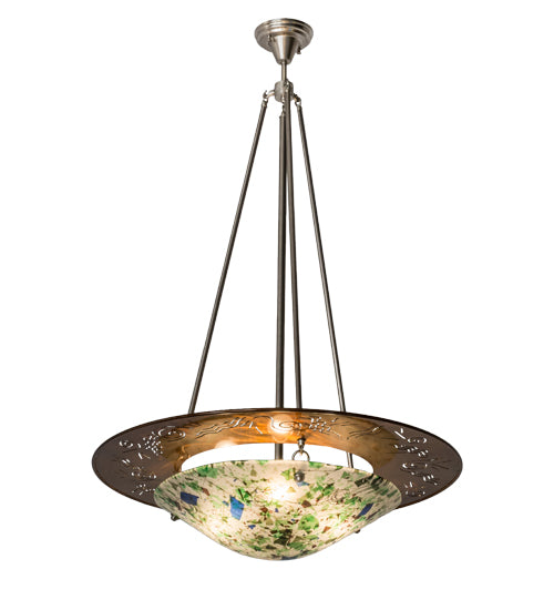 Celestial Fused Glass Pendant | 48" High by Meyda Lighting